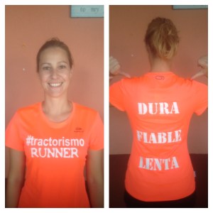 Camiseta Naranja Fluor Chica 16€