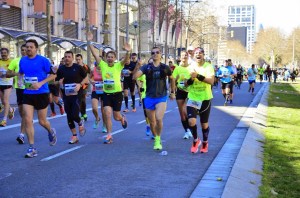 La escolta Drinkingrunner cuido de mi hasta el km30. GRACIAS!